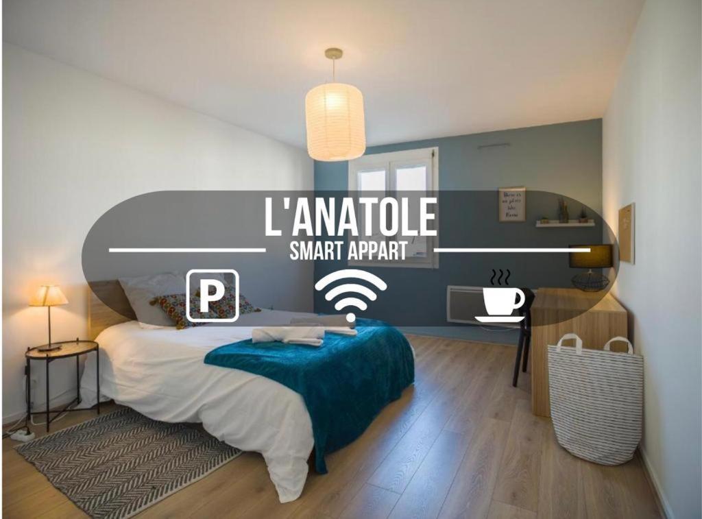 L'Anatole - Wifi - Parking - Centre Ville Troyes Bagian luar foto